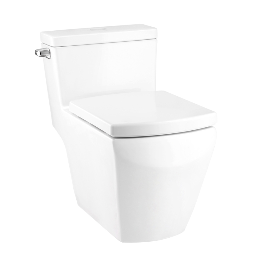 Bồn cầu 1 khối COTTO C107147 nắp êm dòng Grand Tetragon