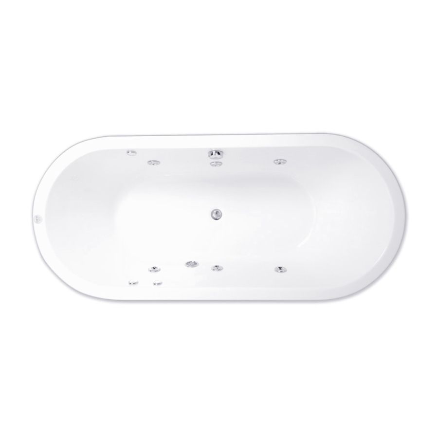 Bồn tắm COTTO BTW339EL massage xây bệ
