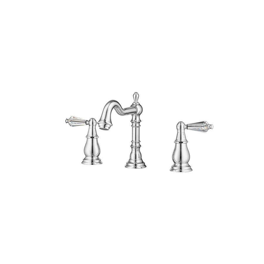 Vòi chậu lavabo COTTO CT2221C17ST nóng lạnh 3 lỗ Glamis