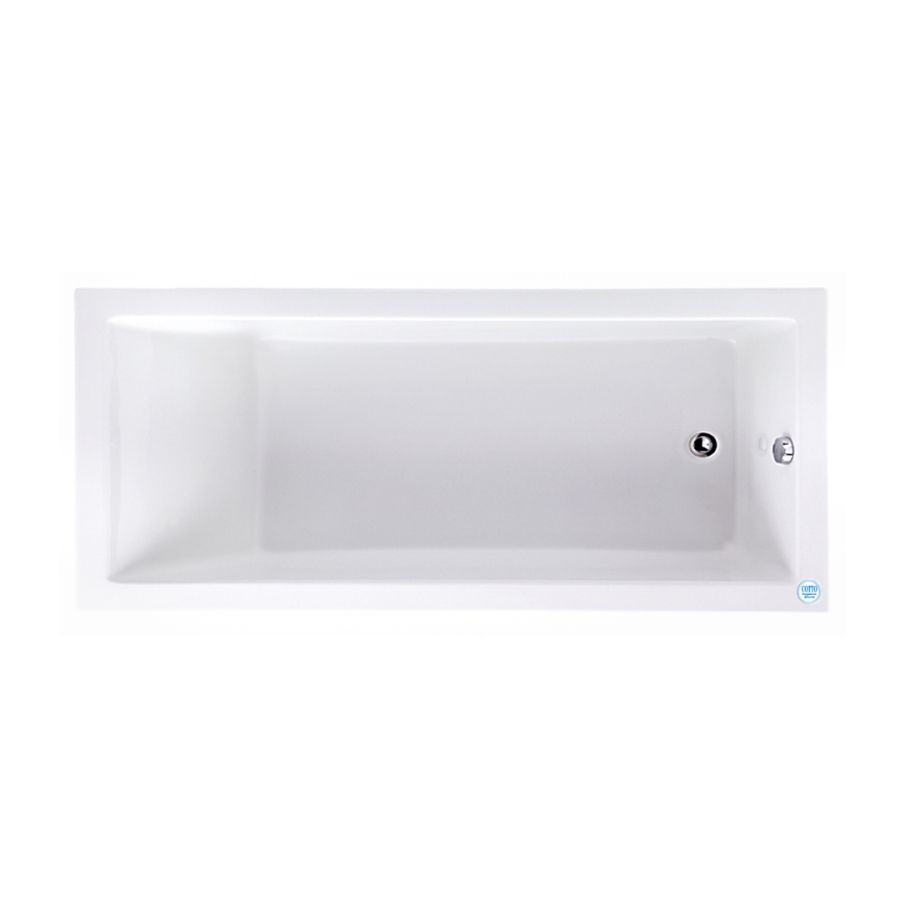 Bồn tắm COTTO BT203PP(H) xây bệ không tay vịn