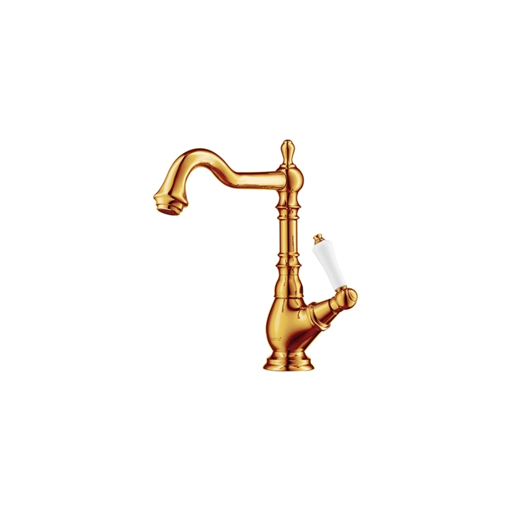 Vòi chậu lavabo COTTO CT1201C42 / CT1201C42#GR nước lạnh thân cao Glamis
