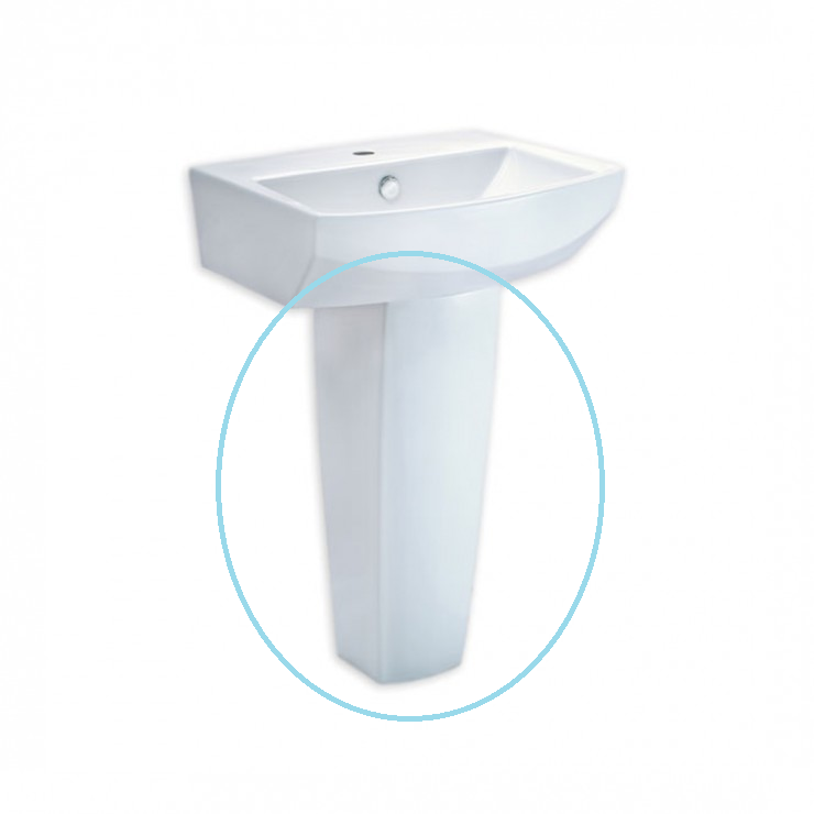 Chân chậu lavabo dài COTTO C4150