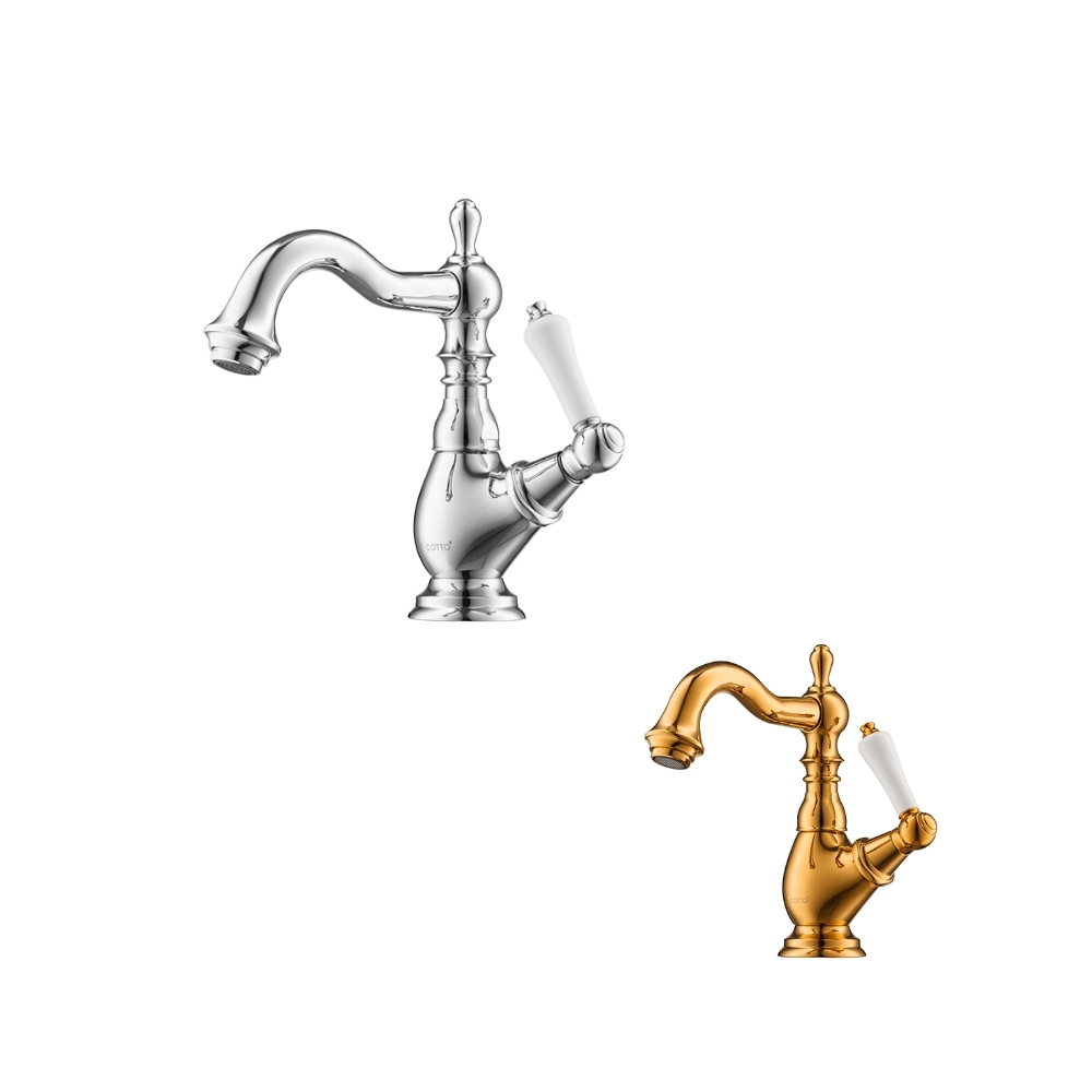 Vòi chậu lavabo COTTO CT1200C42 / CT1200C42#GR nước lạnh Glamis - 2