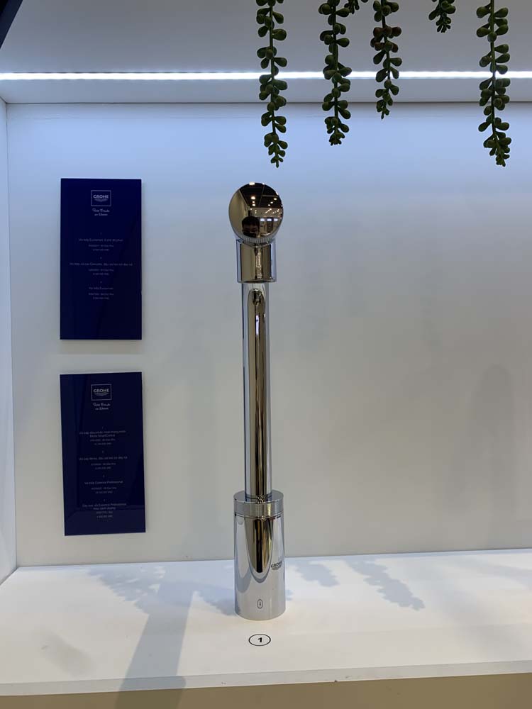 Vòi bếp dây rút nóng lạnh Minta SmartControl GROHE 31613000 - 9