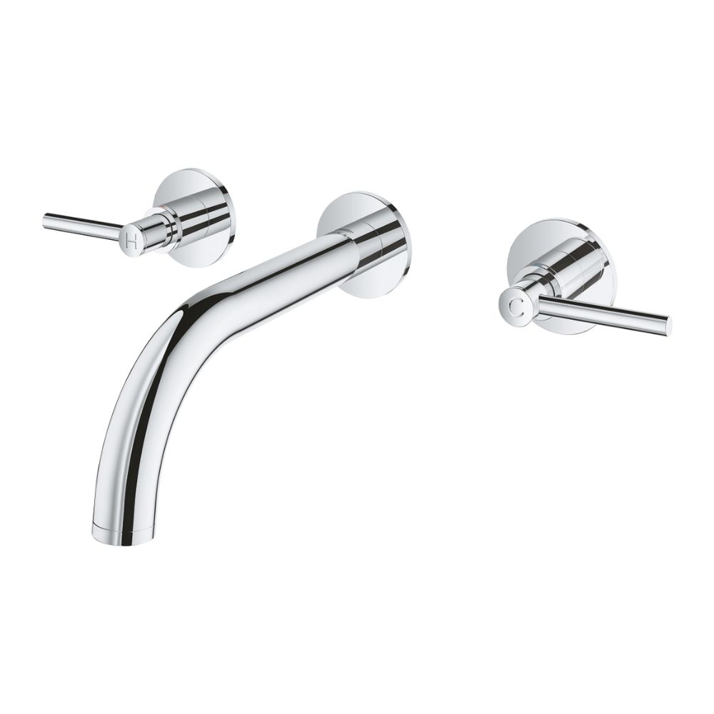 Vòi chậu gắn tường nóng lạnh 3 lỗ Atrio M-size GROHE 20662000 - 3