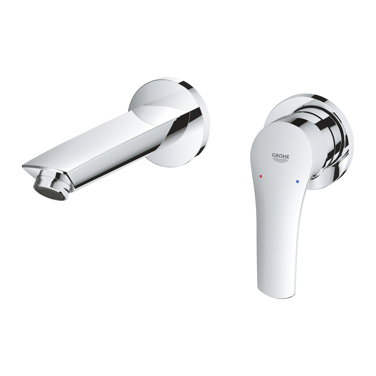 Vòi chậu gắn tường nóng lạnh 2 lỗ Eurosmart GROHE 29337003 - 3