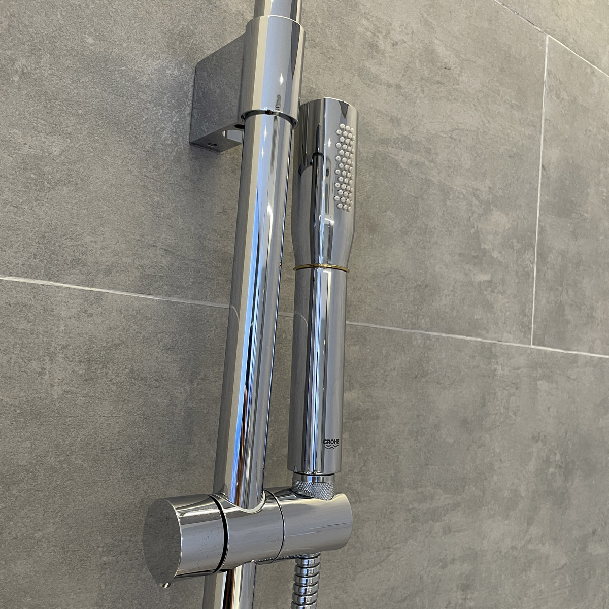 Bộ tay sen và thanh trượt sen tắm Grandera Grohe 26038000 - 7