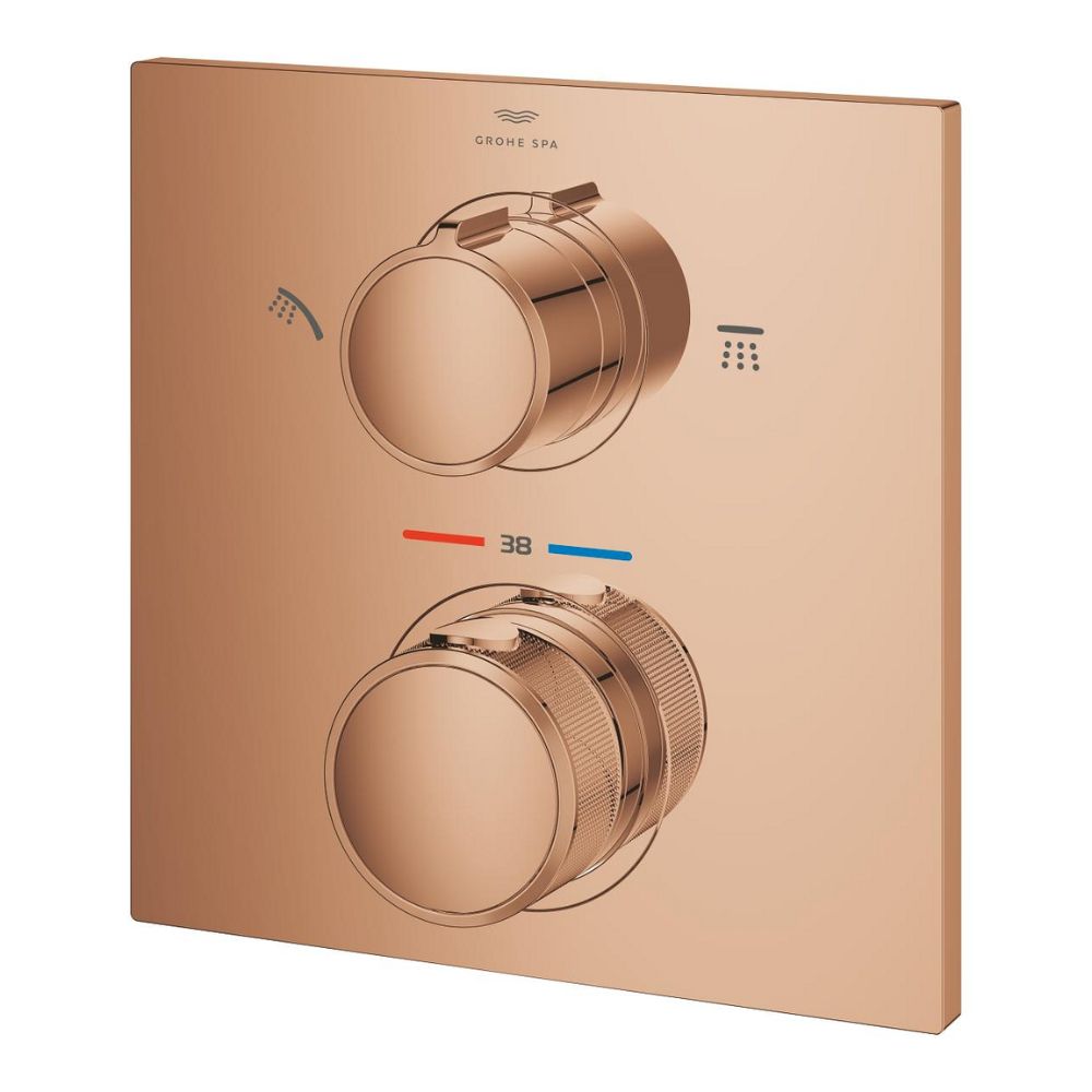 Van nhiệt độ kèm chuyển hướng 2 đường Allure GROHE 29181002 - 15