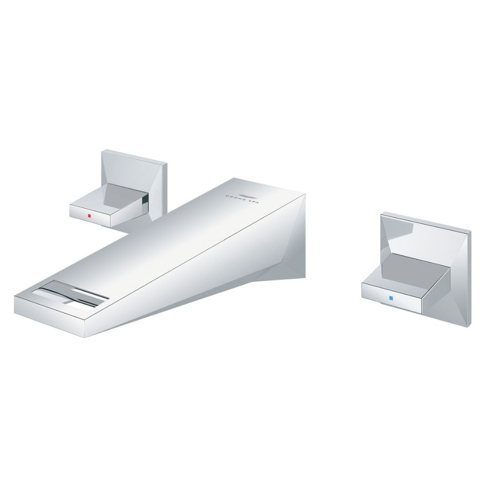 Vòi chậu gắn tường nóng lạnh 3 lỗ Allure Brilliant M-size GROHE 20628000 - 3