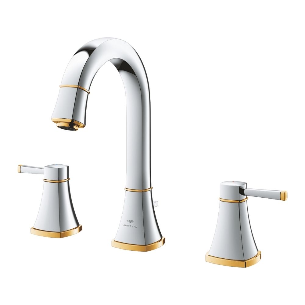 Vòi chậu nóng lạnh 3 lỗ Grandera L-size GROHE 20619000 - 5