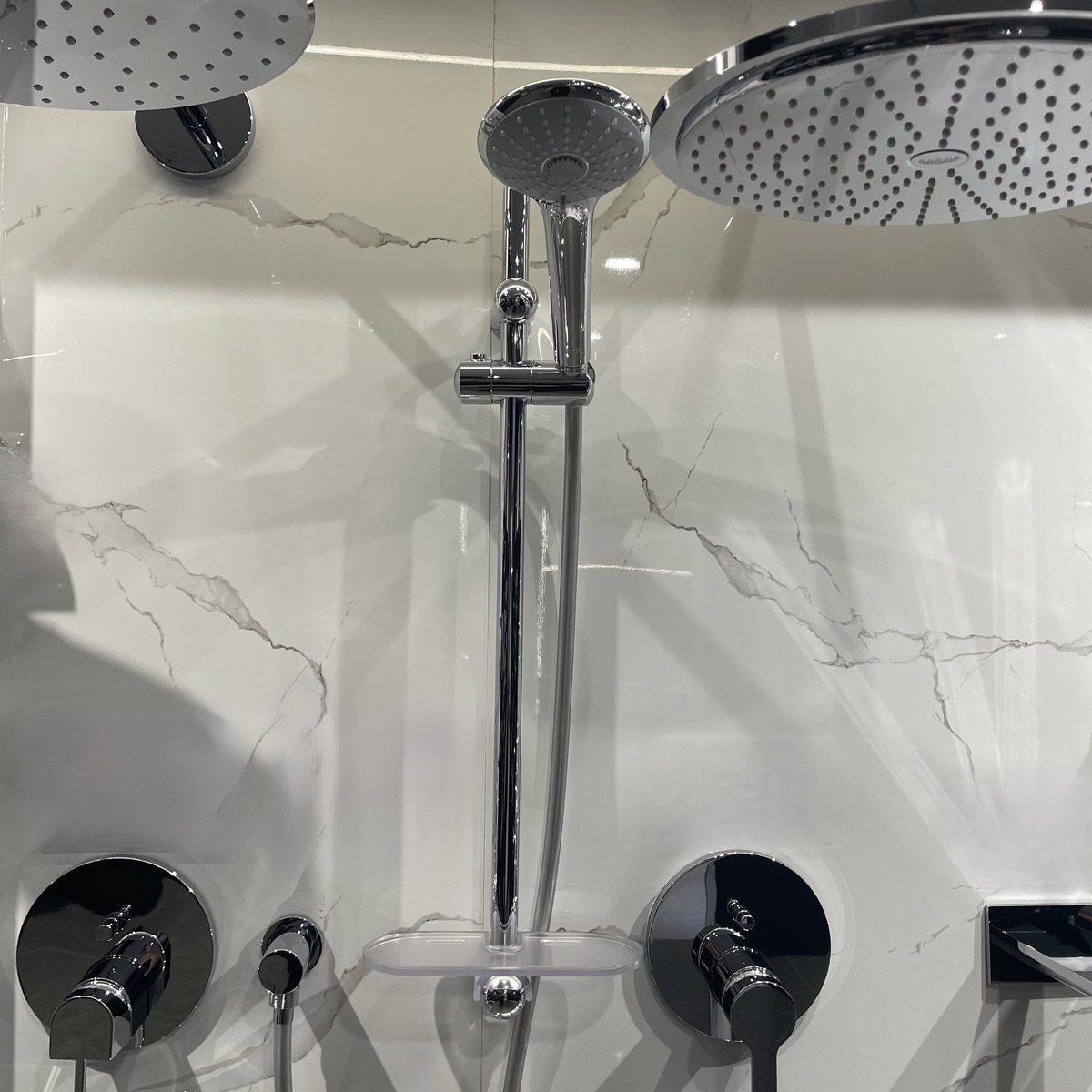 Bộ tay sen và thanh trượt 600mm Euphoria 110 Massage GROHE 27231001 - 5