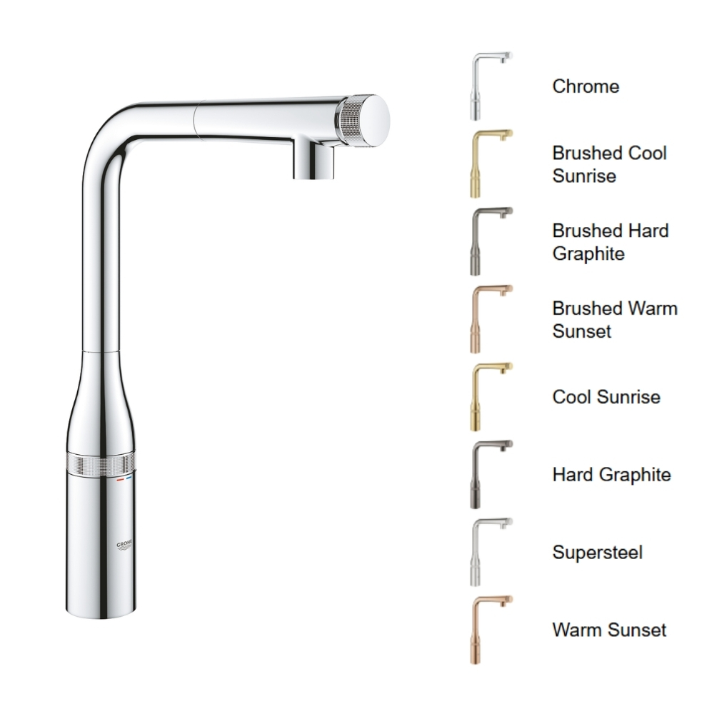 Vòi bếp nóng lạnh Essence SmartControl GROHE 31615000 - 2
