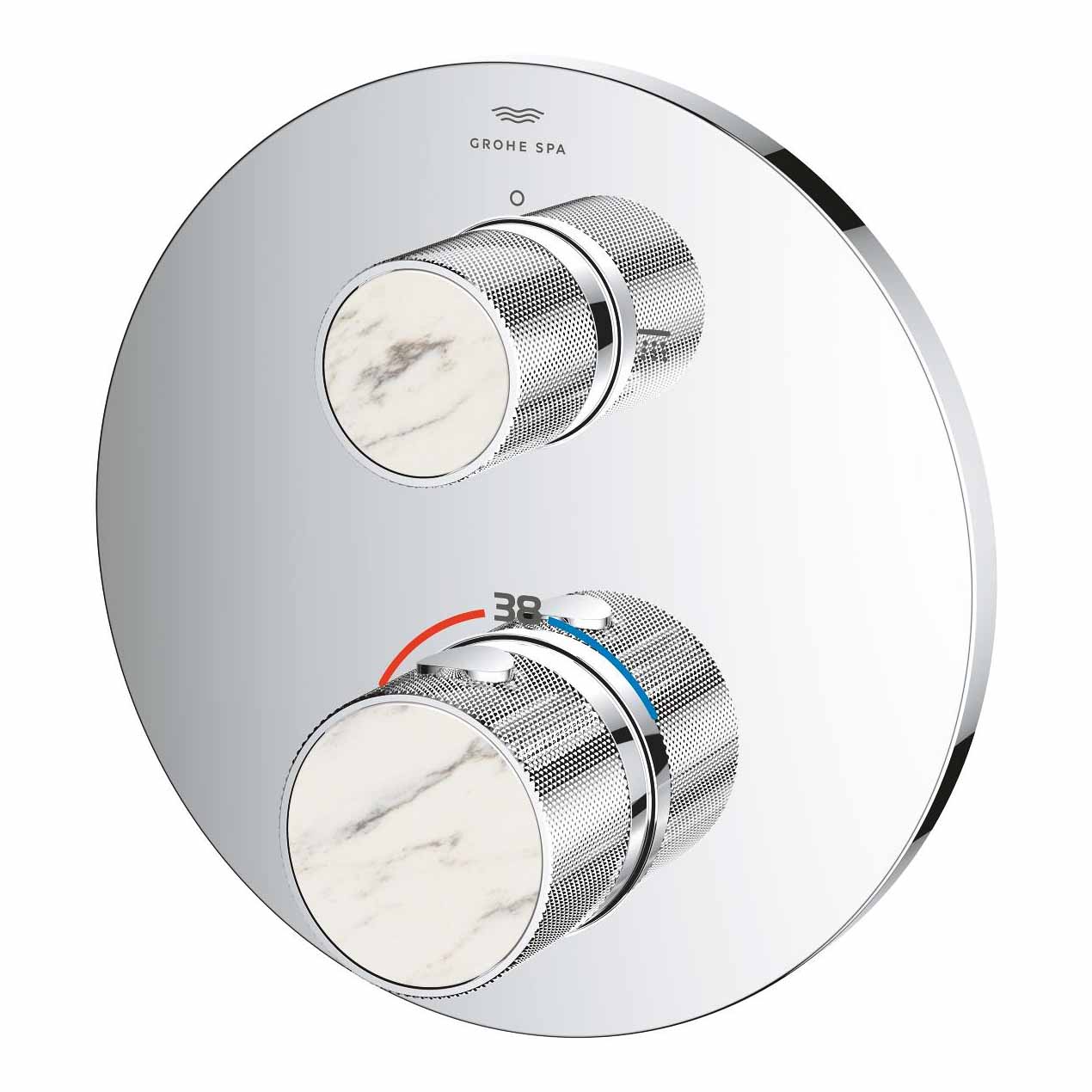 Van nhiệt độ kèm chuyển hướng 2 đường Atrio GROHE 24396000 - 5