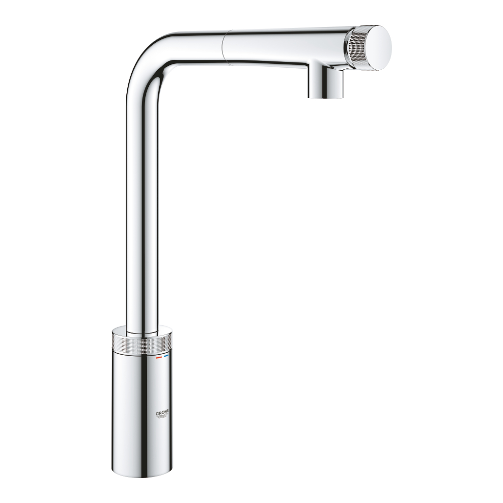 Vòi bếp dây rút nóng lạnh Minta SmartControl GROHE 31613000 - 18