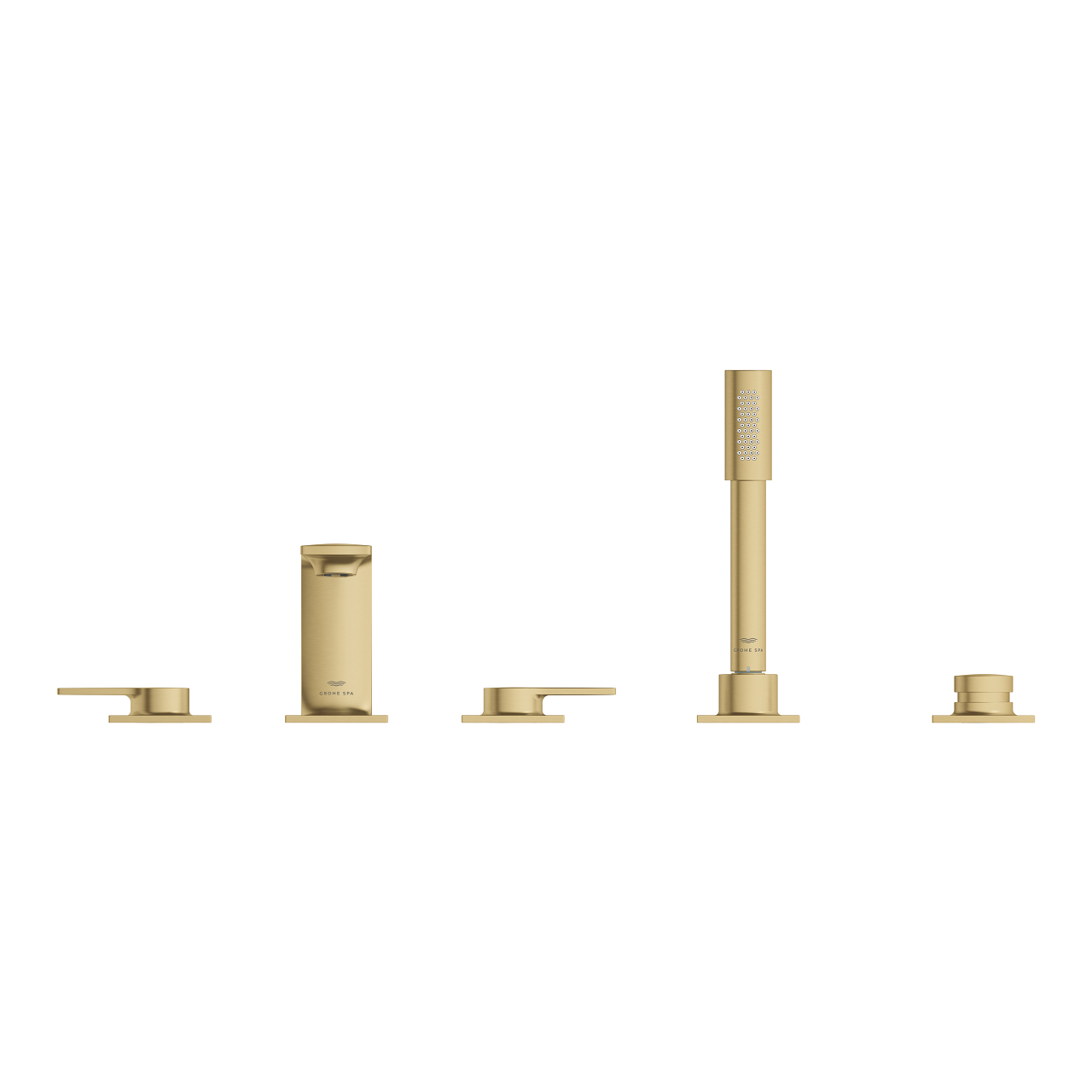 Vòi bồn tắm 5 lỗ nóng lạnh kèm tay sen Allure GROHE 25221001 - 9
