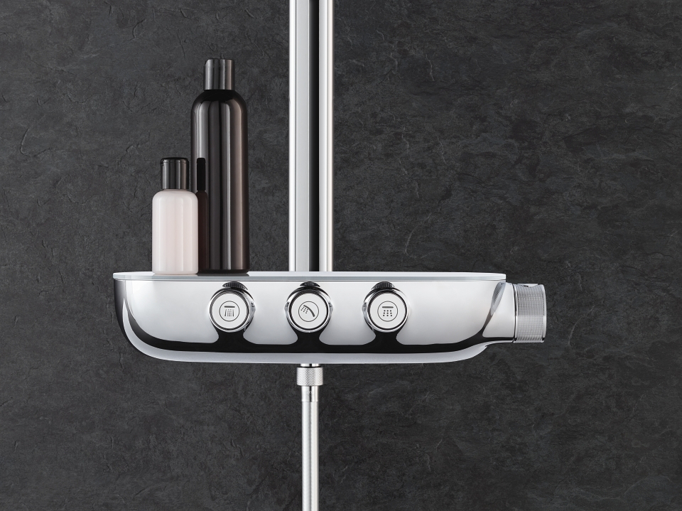 Bộ cây sen tắm ổn nhiệt Rainshower SmartControl 360 Duo GROHE 26250000 - 12