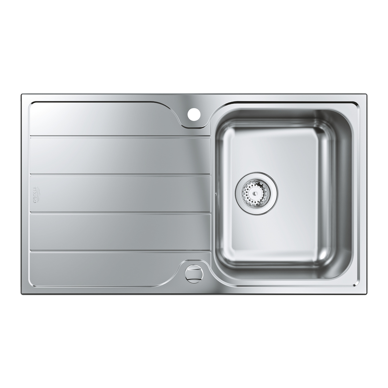 Chậu rửa chén 1 hộc cánh trái K500 GROHE 31571SD1 - 3