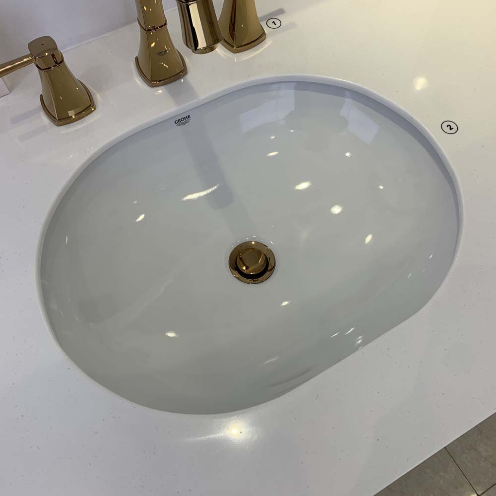 Chậu rửa mặt lavabo âm bàn GROHE 3971100H - 5