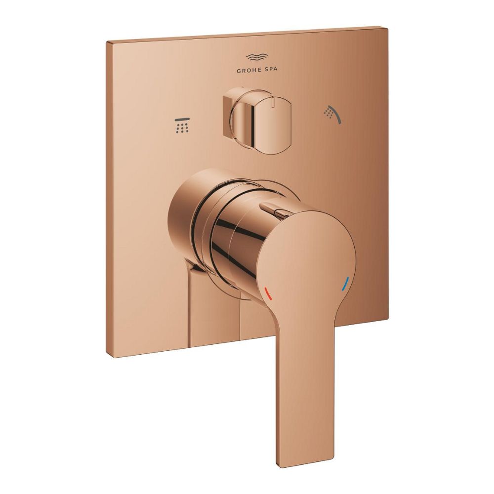 Van nóng lạnh kèm chuyển hướng 2 đường Allure GROHE 29176001 - 10