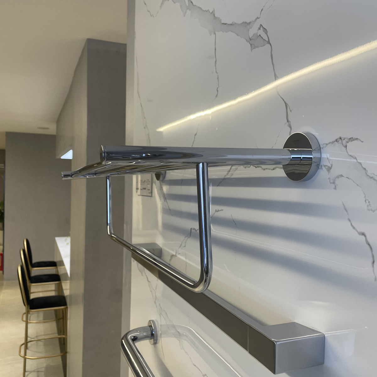 Thanh treo khăn hai tầng Bau Cosmopolitan GROHE 40462001 - 3