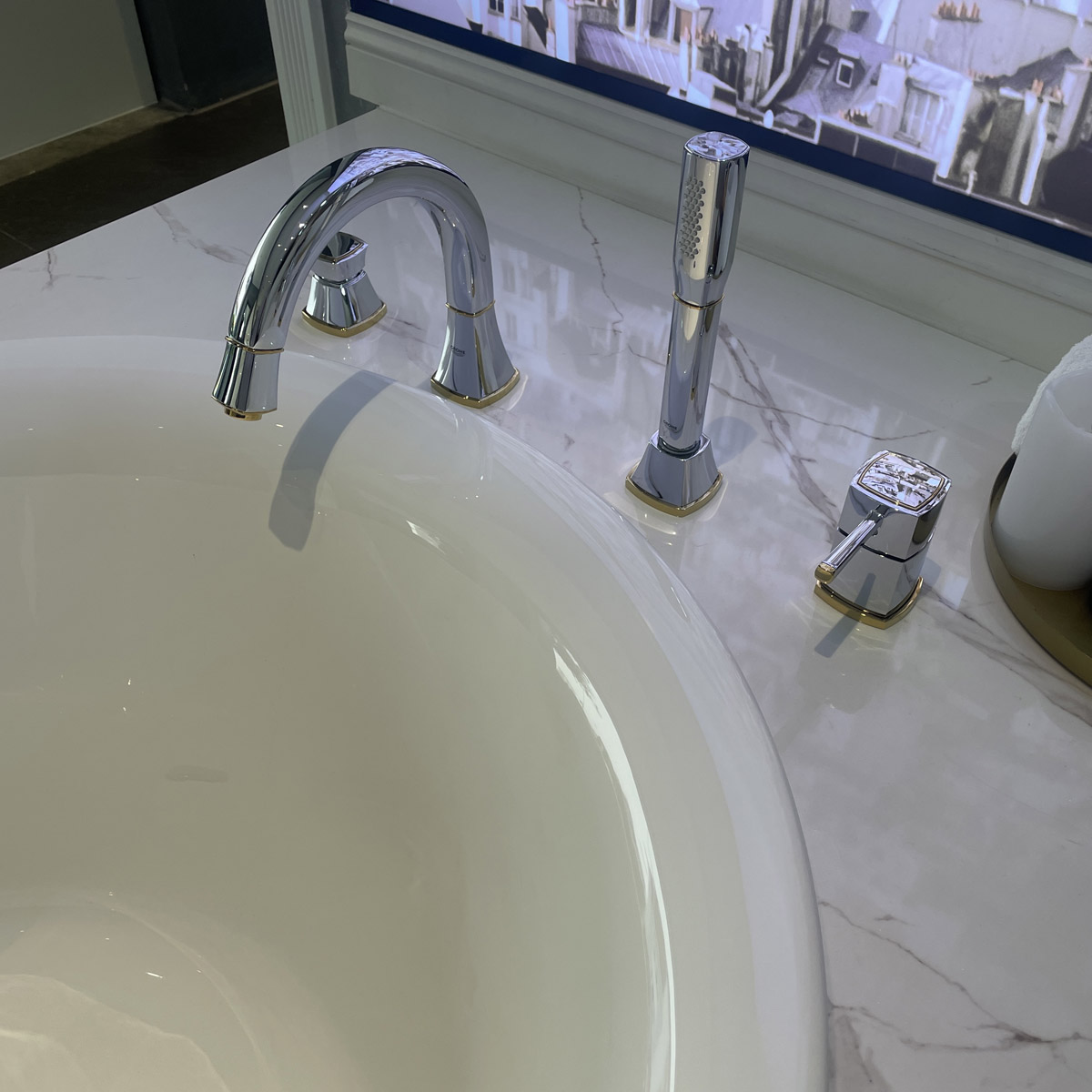 Bộ vòi xả bồn 4 lỗ Grandera GROHE 19936IG0 - 9