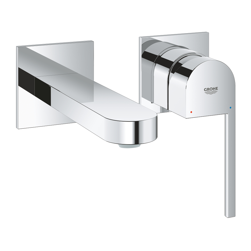 Vòi chậu nóng lạnh gắn tường 2 lỗ Plus GROHE 29303003 - 4