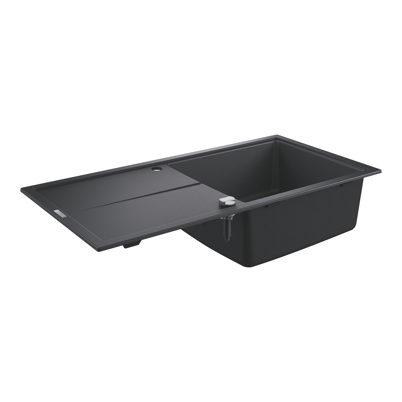 Chậu rửa chén 1 hộc Composite cánh trái K400 GROHE 31641AP0 - 6