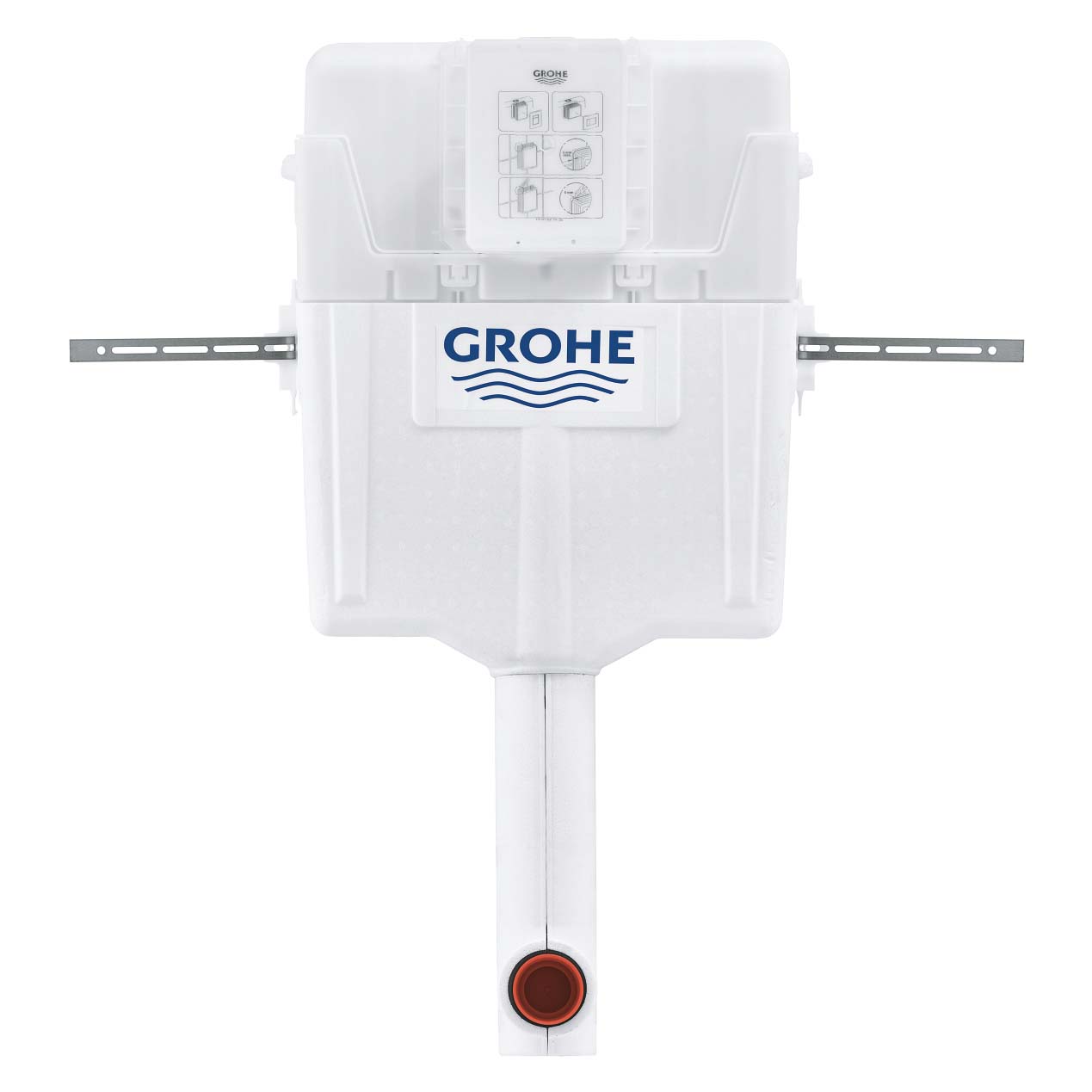 Két nước âm tường GROHE 38661000 - 3