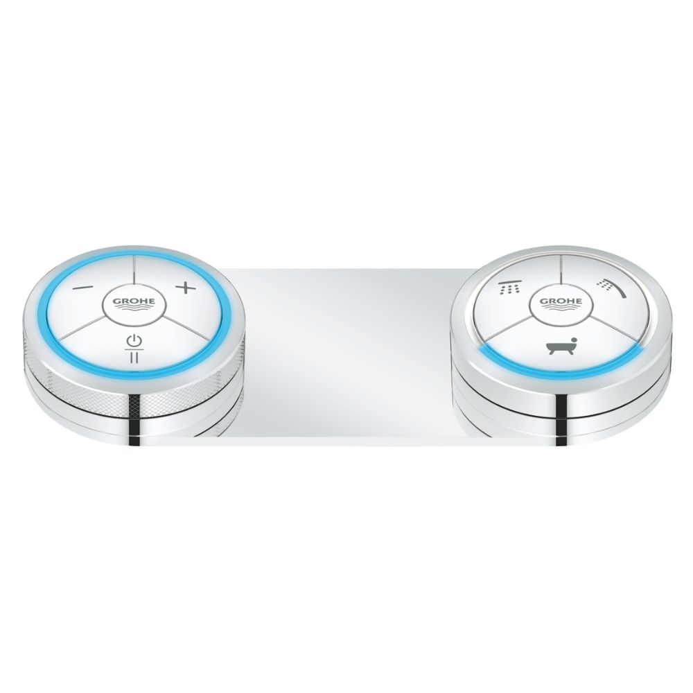 Bộ van nhiệt độ kèm chuyển hướng F-digital cho bồn tắm GROHE 36289000 - 3