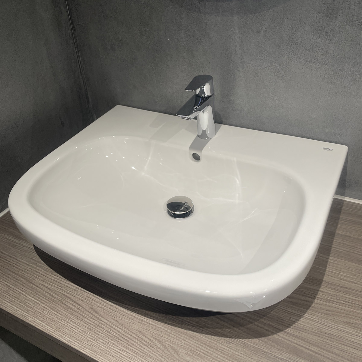 Chậu rửa lavabo treo tường Euro Ceramic GROHE 39323000 - 4