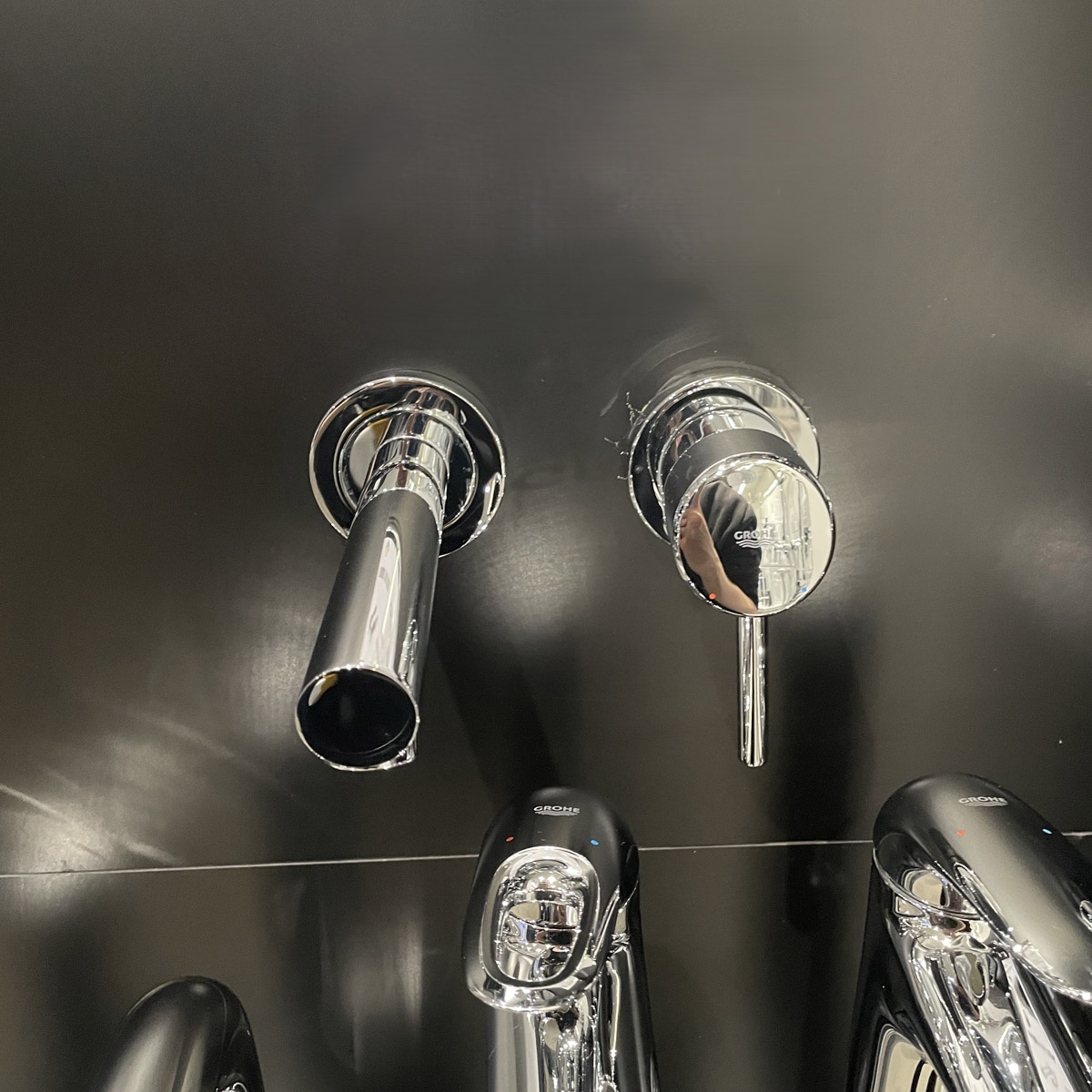 Vòi chậu gắn tường nóng lạnh 2 lỗ Concetto GROHE 19575001 - 5