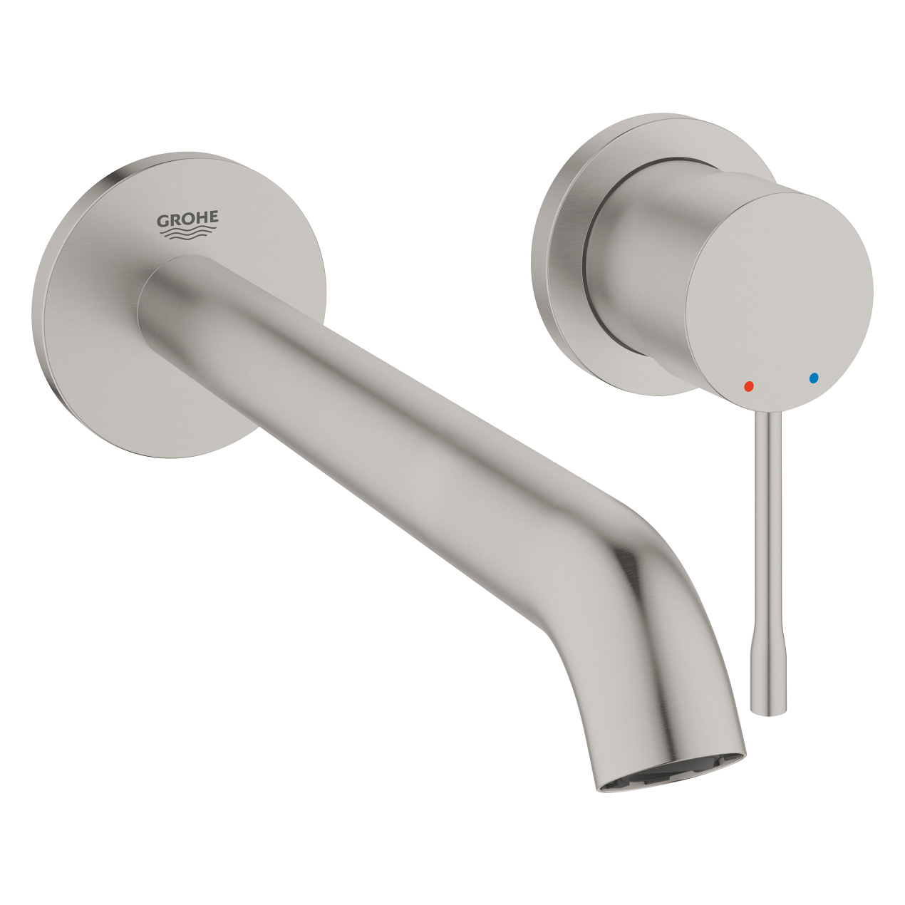 Vòi lavabo gắn tường nóng lạnh 2 lỗ Essence New Grohe 19967001 - 16