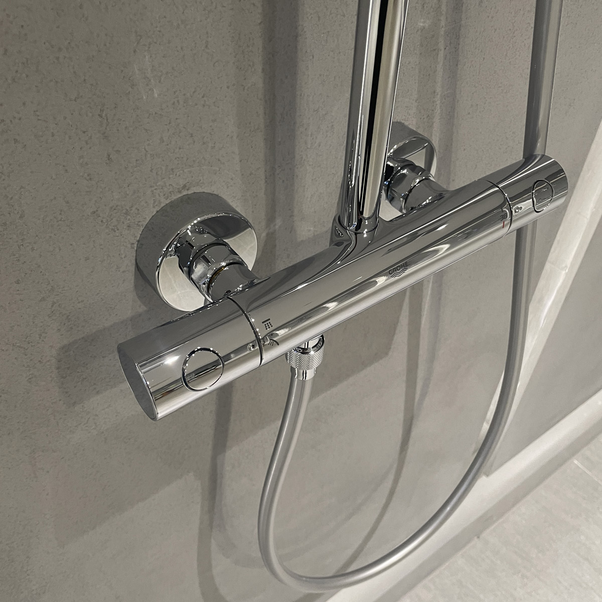 Bộ cây sen tắm ổn nhiệt Euphoria Grohe 27296002 - 7