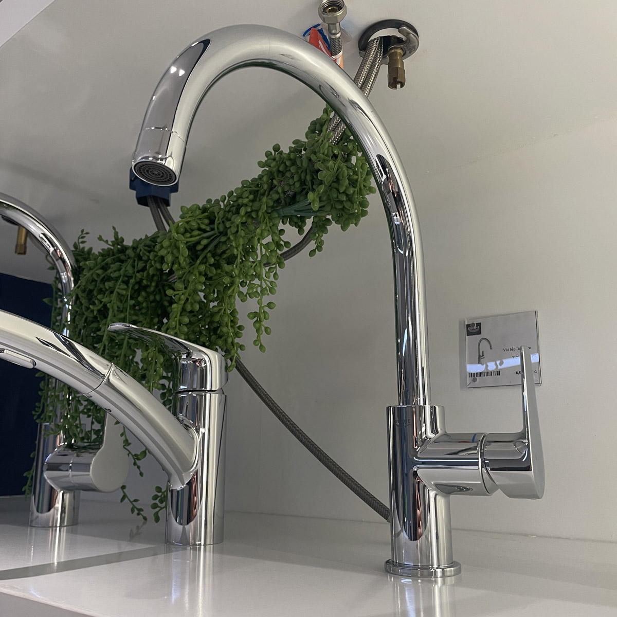 Vòi bếp nóng lạnh BauEdge Grohe 31233001 - 8