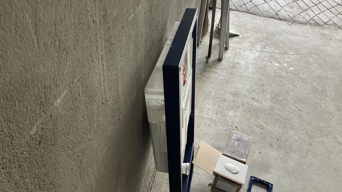 Két nước âm tường có khung 3 trong 1 GROHE 38722001 - 4