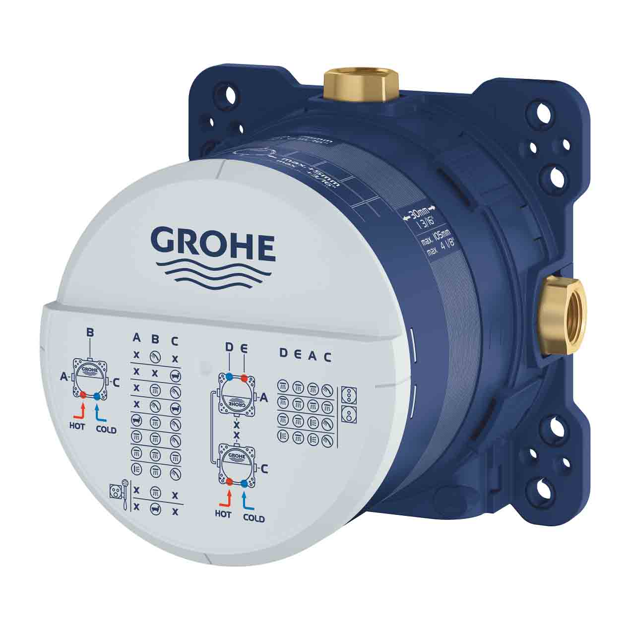 Phụ kiện âm tường GROHE 35603000 - 4