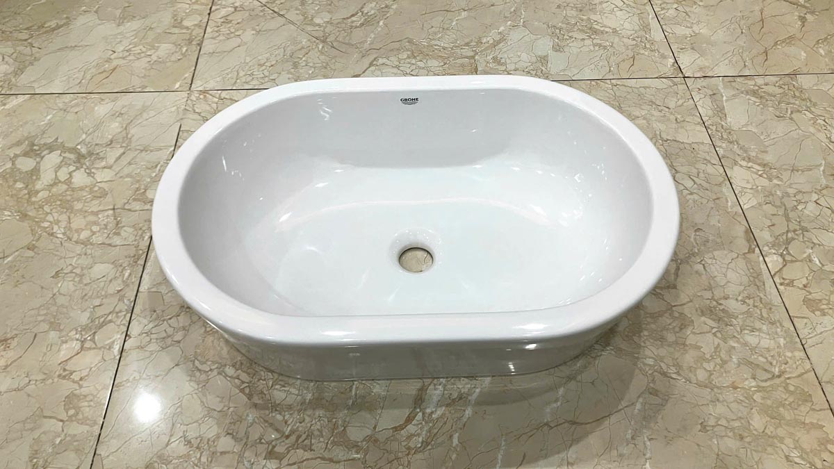 Chậu lavabo đặt bàn Eurocosmo GROHE 39122001 - 9