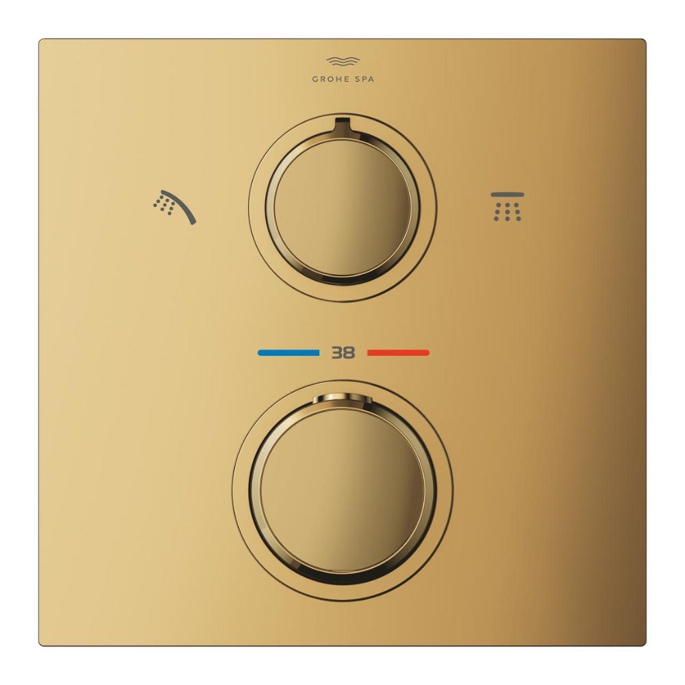 Van nhiệt độ kèm chuyển hướng 2 đường Allure GROHE 29181002 - 17