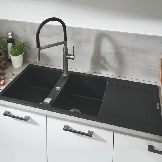 Chậu bếp đá thạch anh Composite K500 116x50cm GROHE 31647AP0 - 2