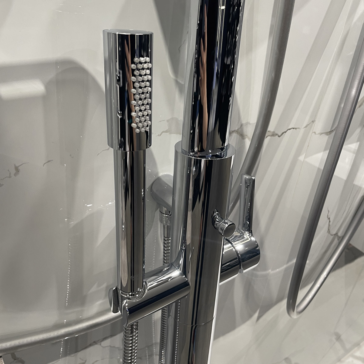 Vòi bồn tắm nóng lạnh đặt sàn Lineare GROHE 23792001 - 9