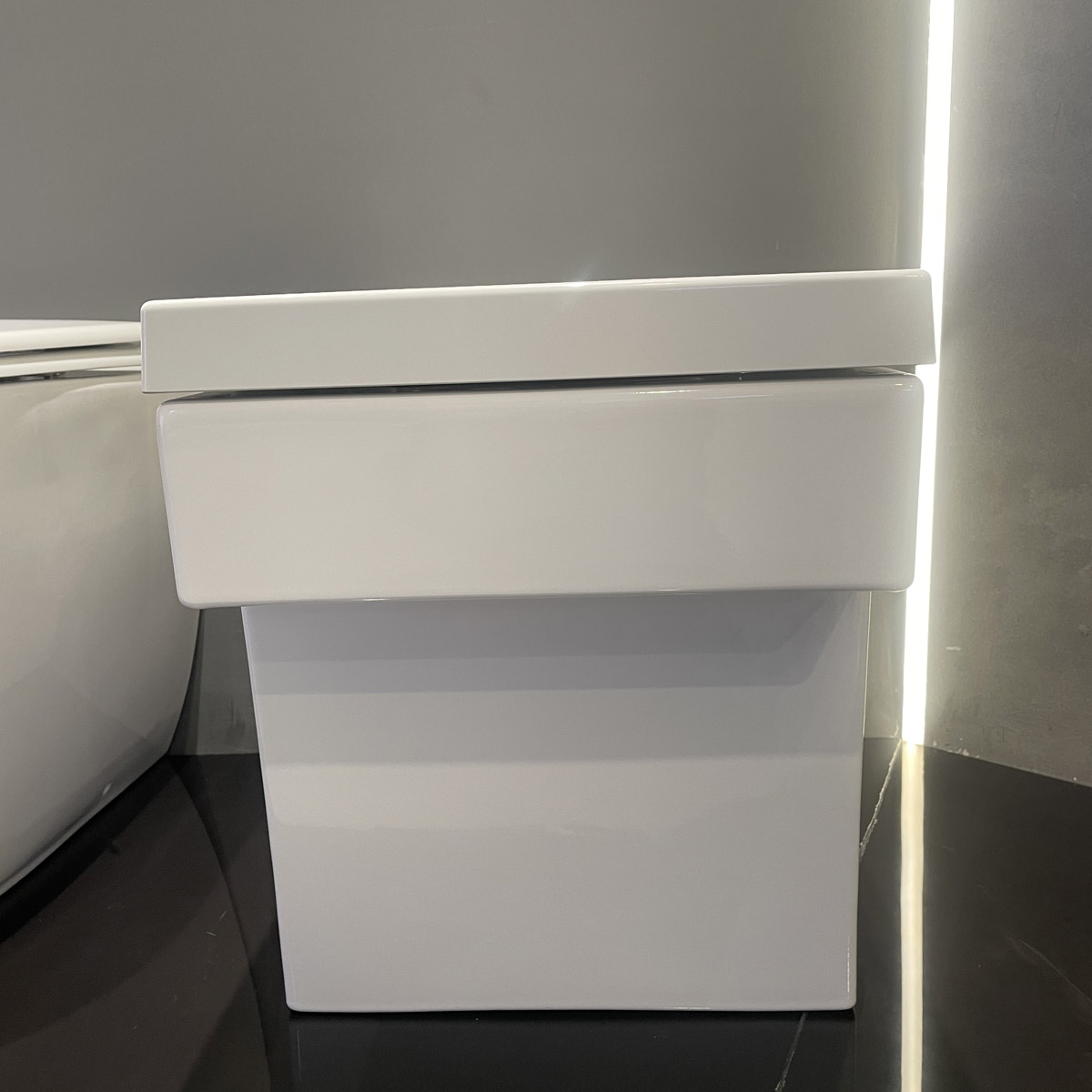 Thân bồn cầu đặt sàn Cube Ceramic GROHE 3948500H - 6