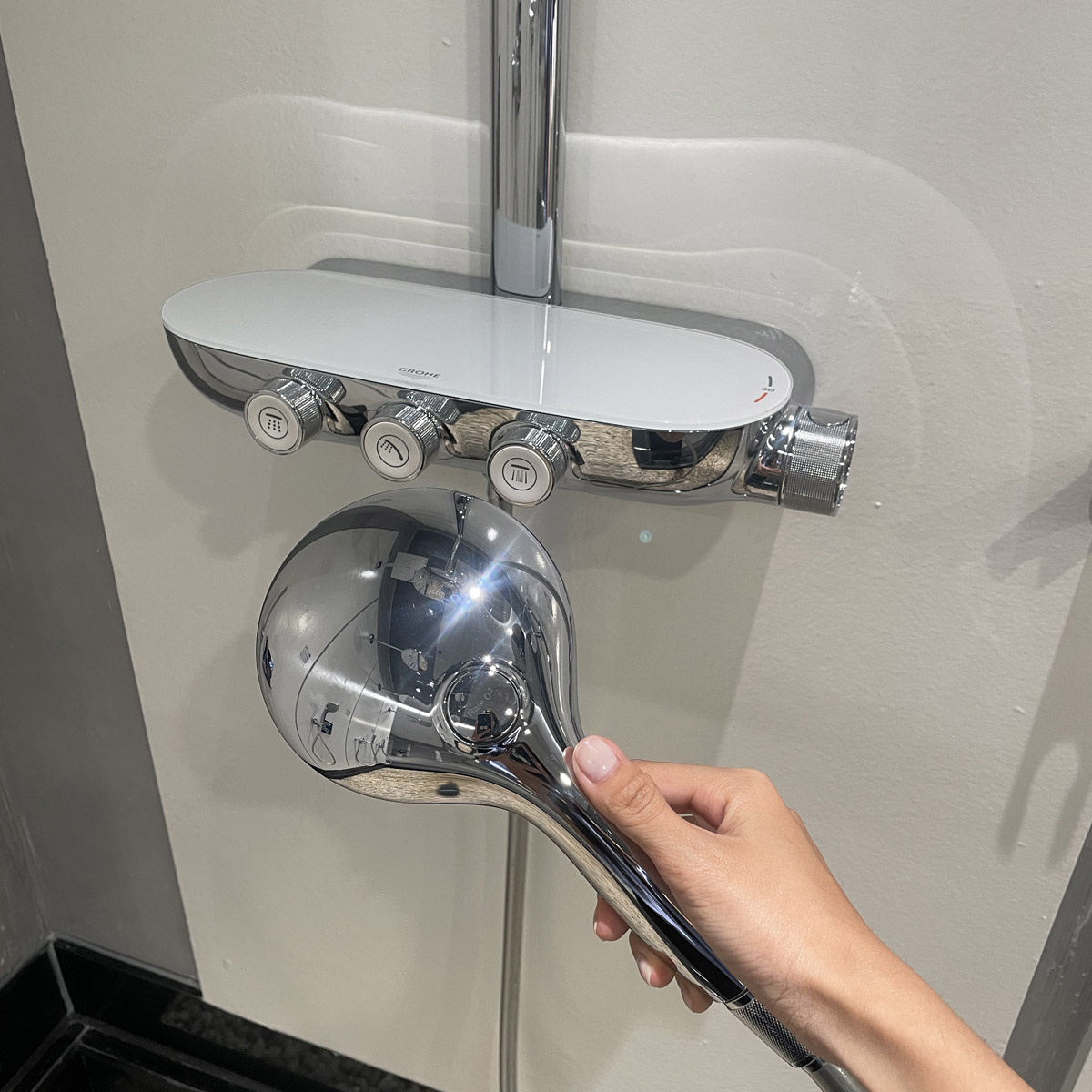 Bộ cây sen tắm ổn nhiệt Rainshower SmartControl 360 Duo GROHE 26250000 - 9