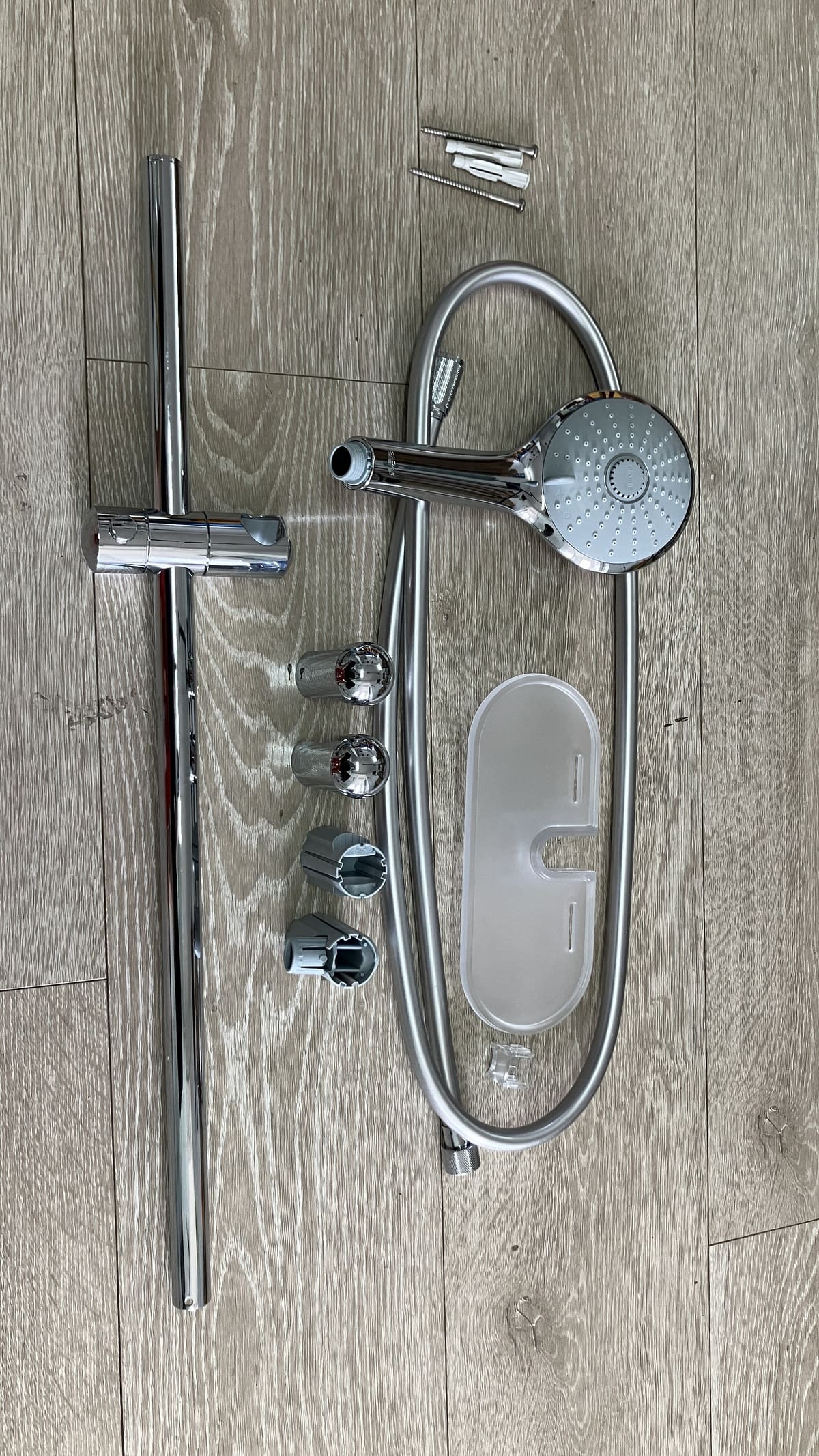 Bộ tay sen và thanh trượt 600mm Euphoria 110 Massage GROHE 27231001 - 3
