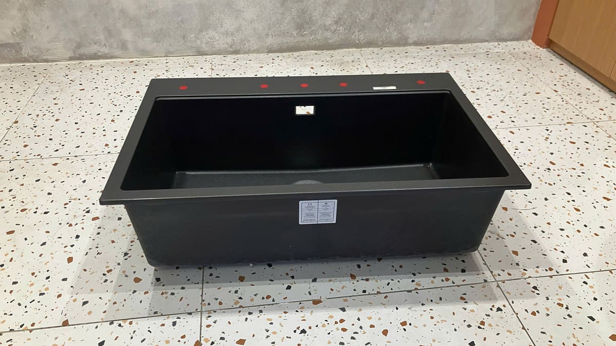 Chậu bếp Composite 1 ngăn K700 72x37cm GROHE 31652AP0 - 6