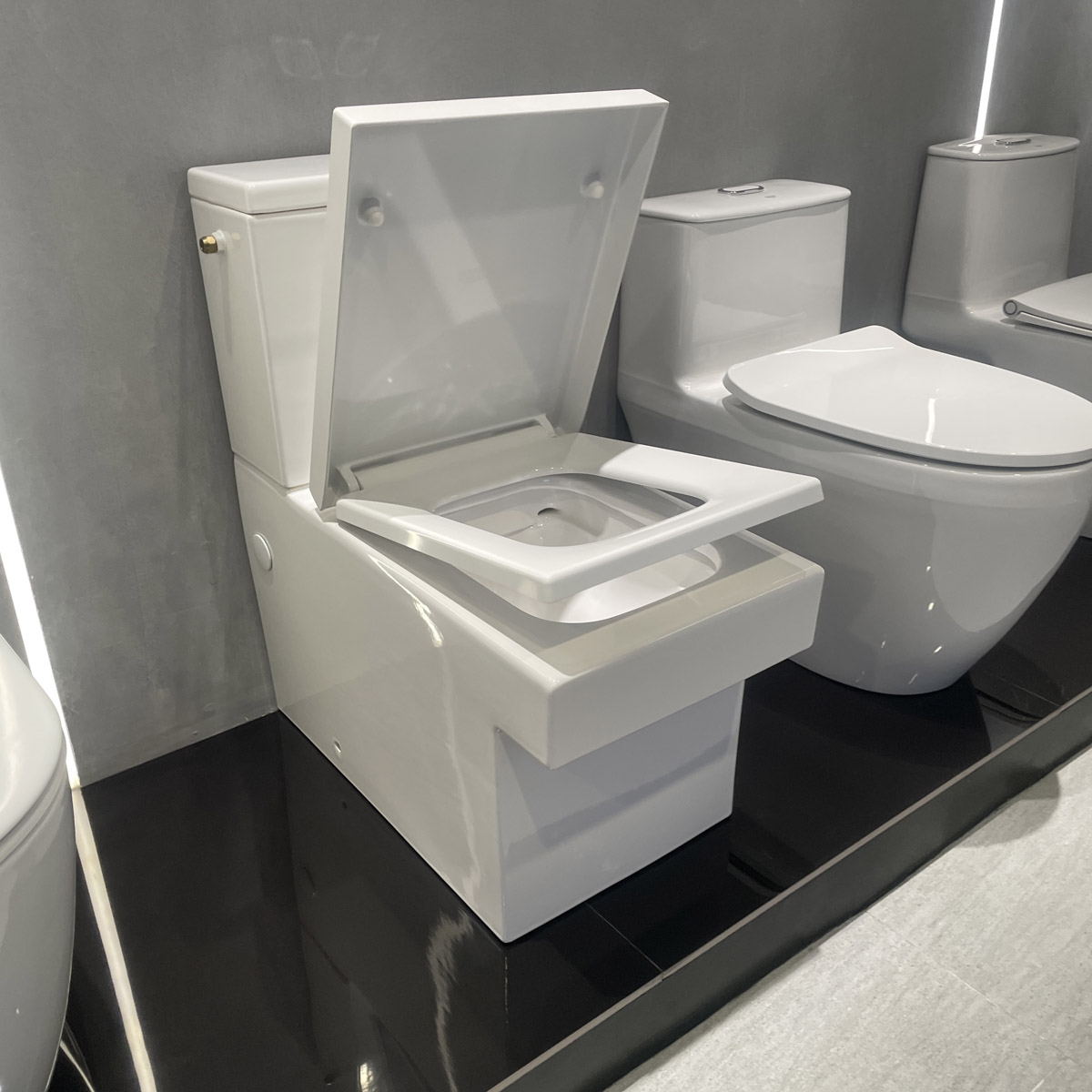 Thân bồn cầu 2 khối Cube Ceramic GROHE 3948400H - 14