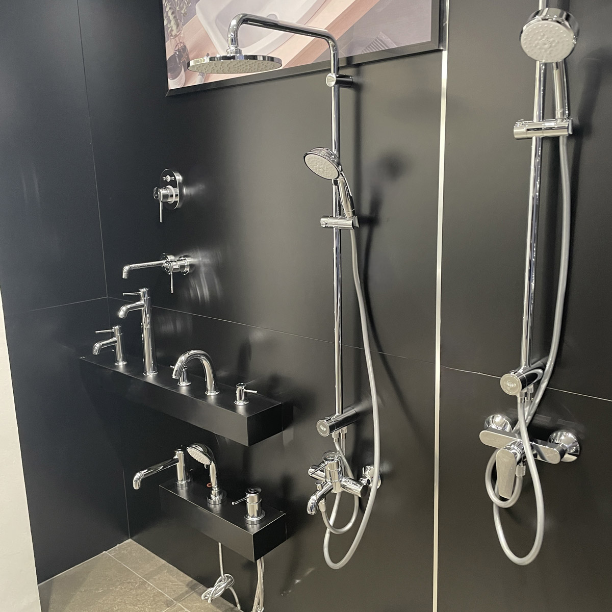 Thân sen cây tắm đứng Tempesta Rustic System 200 GROHE 26454001 - 6