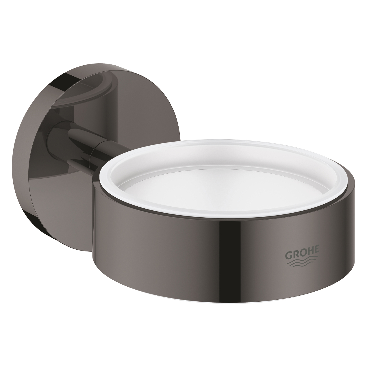 Giá đỡ ly thủy tinh hoặc dĩa và hộp xịt xà phòng Essentials GROHE 40369001 - 9