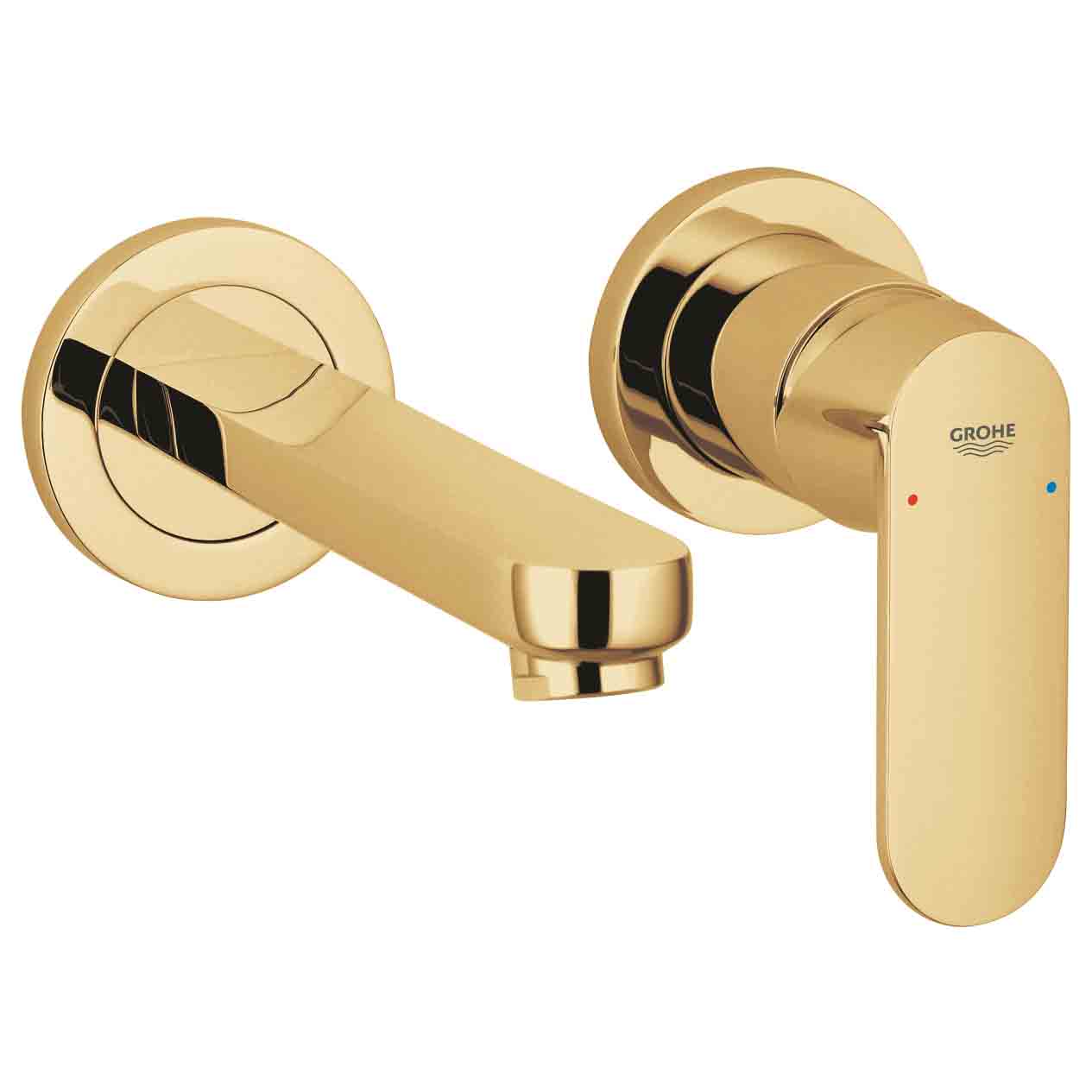 Vòi chậu nóng lạnh gắn tường 2 lỗ Eurosmart Cosmopolitan GROHE 19381000
