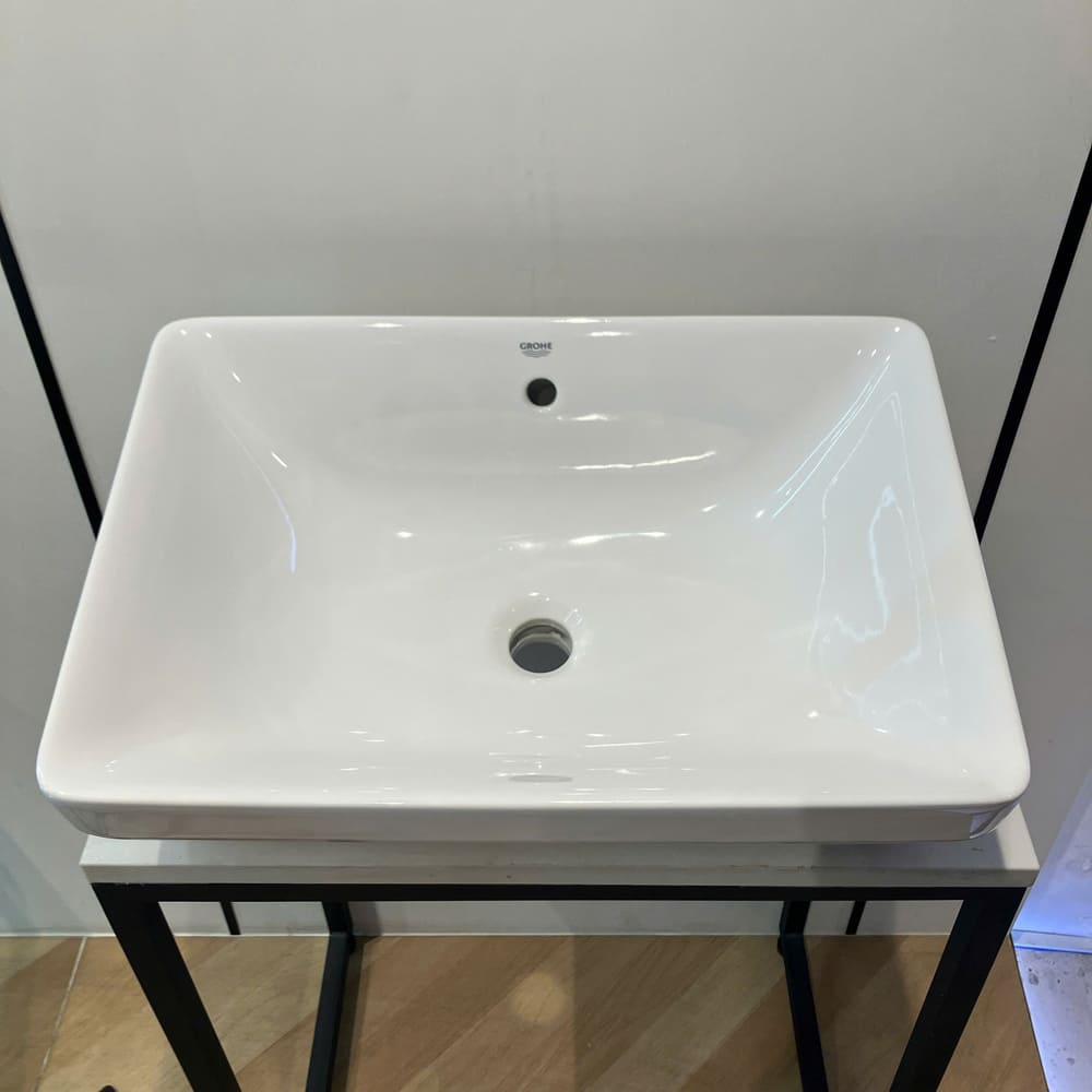 Chậu lavabo đặt bàn Euro Ceramic Vessel Square GROHE 100983SH00 - 4