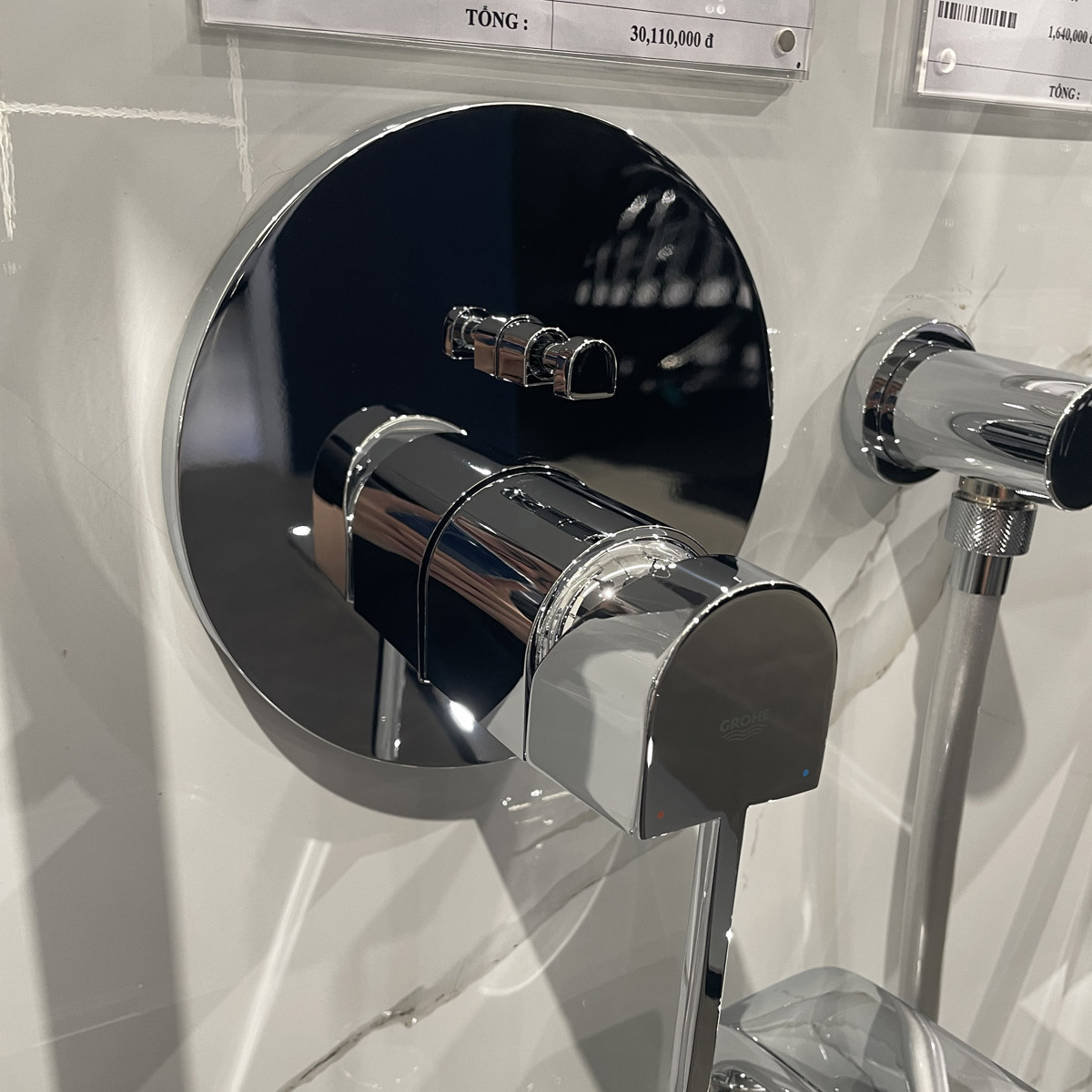Van nóng lạnh kèm chuyển hướng 2 đường Plus GROHE 24060003 - 3